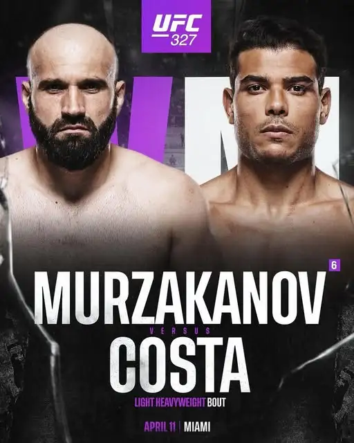 Азамат Мурзаканов против Пауло Коста: превью боя UFC 327